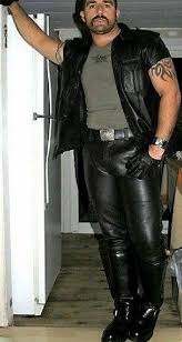 pin on leather men