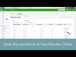 After an open reconciliation window, you have to select a bank or credit card account to aggregate the information. How To Undo Reconciliation In Quickbooks Online Correct A Reconciliation