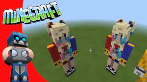 Harley Quinn Skin Pixel art Minecraft Tutorial / Como hacer Estatua de Harley  Quinn en Minecraft - YouTube