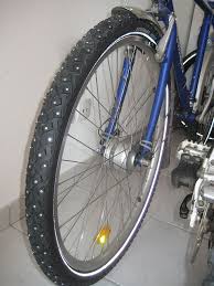 studded bike tires for snow and ice