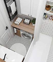 modern laundry room ideas in bathroom