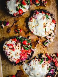 baked portobello mushrooms with