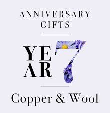 Not only will he love having this to show off in his drinks cabinet but he will enjoy making you a cocktail or two with it! Our Guide To Seventh Anniversary Gifts Cool Copper And Welcoming Wool The Goods