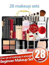 28pcs set makeup kit for beginners for