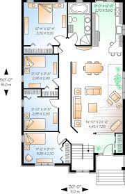 House Plan 034 00695 Narrow Lot Plan