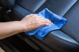 Cleaning Car Seats Stock Photos
