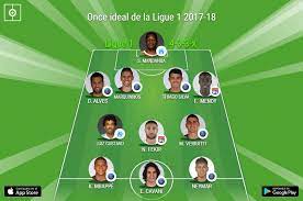 ligue 1 team of the year 2017 18