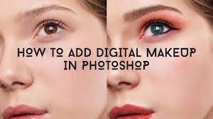 digital makeup in photo tutorial