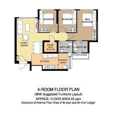 hdb bto curtain package 4 room type