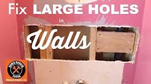 Check spelling or type a new query. How To Fix A Large Hole In The Wall By Home Repair Tutor Youtube