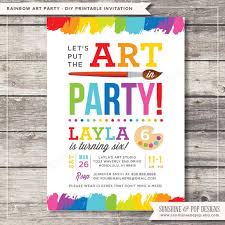 27 Images Of Adult Painting Party Invitation Template