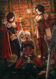 cinder fall :: weiss schnee :: ruby rose :: pictured femdom :: pictured  bondage :: RWBY :: femdom :: bondage :: r34 :: Ku-On :: :: Anime /