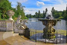 Italian Gardens At Hyde Park In London