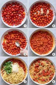 pasta with cherry tomatoes feelgoodfoo