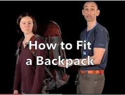 how to fit a backpack sectionhiker com