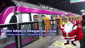 inaugural day of delhi metro magenta
