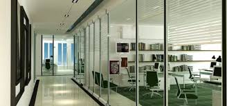 Glass Partitions Radius Office