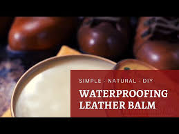 natural waterproofing leather boot balm