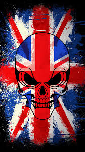 british skull hd wallpaper for android