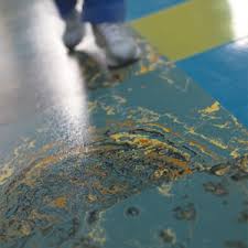rubber floor sle oil and water