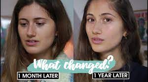 no makeup challenge 1 year later