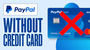 pay with paypal without credit card