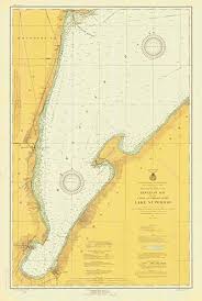 Amazon Com Map Keweenaw Bay Including Lanse And Portage