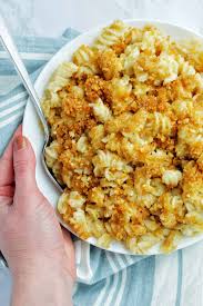 baked white cheddar mac and cheese