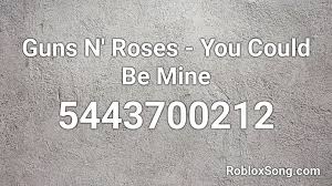 Fnf guns but we had to sell boifen: Guns N Roses You Could Be Mine Roblox Id Roblox Music Codes