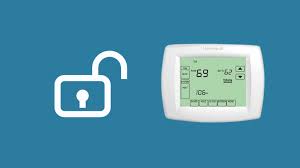 Through the mobile app available from honeywell. How To Unlock A Honeywell Thermostat Every Thermostat Series Robot Powered Home