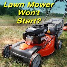 fix a lawn mower that won t start