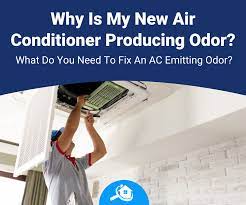 air conditioner producing odor
