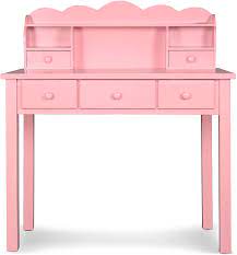 Create a home office with a desk that will suit your work style. Amazon Com Home Office Furniture Writing Desk Computer Work Station With Detachable Hutch 5 Drawers Pink Kitchen Dining