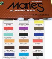 Oil Painting Colours 18 Colours Set