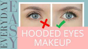 hooded eyes an easy everyday quick