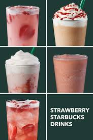 21 strawberry starbucks drinks