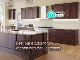 best paint color for kitchen with dark