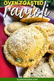 oven toasted ravioli air fryer or oven