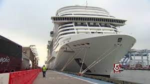 largest cruise ship to dock in boston