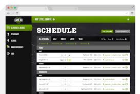 Features Game On Mobile Sports League Management Software