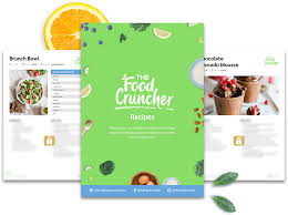 recipe book pdf food cruncher