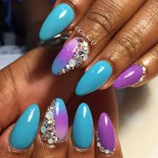 Light blue nails are a perfect choice when going out to boating or going for a trip near water. 53 Awesome Blue Nail Art Designs Ideas
