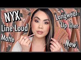 nyx line loud vegan longwear lip liner