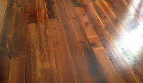 heart pine flooring dirty top and
