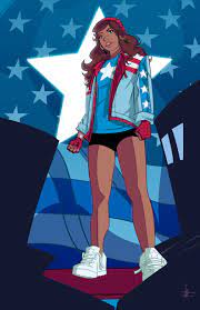 things for thingswithwings — [Image: America Chavez standing with her feet ...
