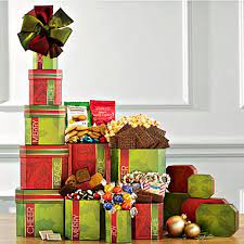 holiday gift tower delightful bo of