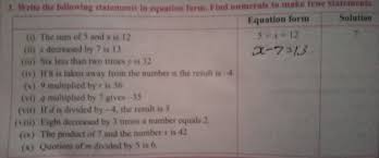 equation form find num scholr