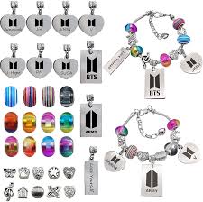 kpop bts merchandise charm bracelet