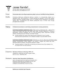 Sample Nursing Resume 