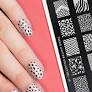 Nail stamping plates from moyoulondon.com
